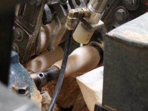 Custom Wood Tool Handle on a Spool Lathe